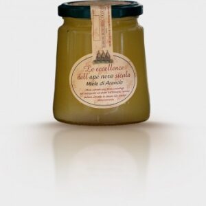 Apicoltura Carlo Amodeo – Miele di Arancio di Ape Nera Sicula – barattolo da 250 gr